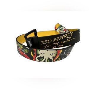 Ed Hardy For The World Men’s Reversible Belt - BX95412EHQA Size 40 NWT